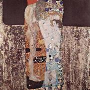 Gustav Klimt Die drei Lebensalter der Frau France oil painting artist